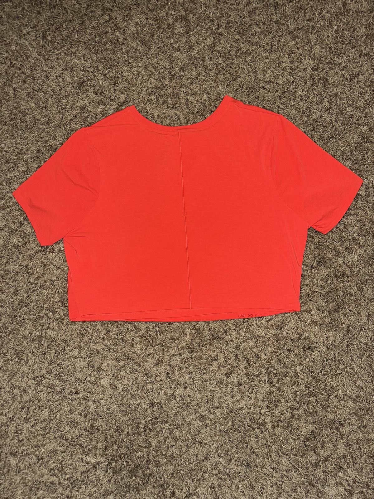 Nike Nike Dri-FIT One Luxe Women's Twist Cropped Short-Sleeve Top (Plus Size) Sample Size XL / US 12-14 / IT 48-50 - 4 Thumbnail