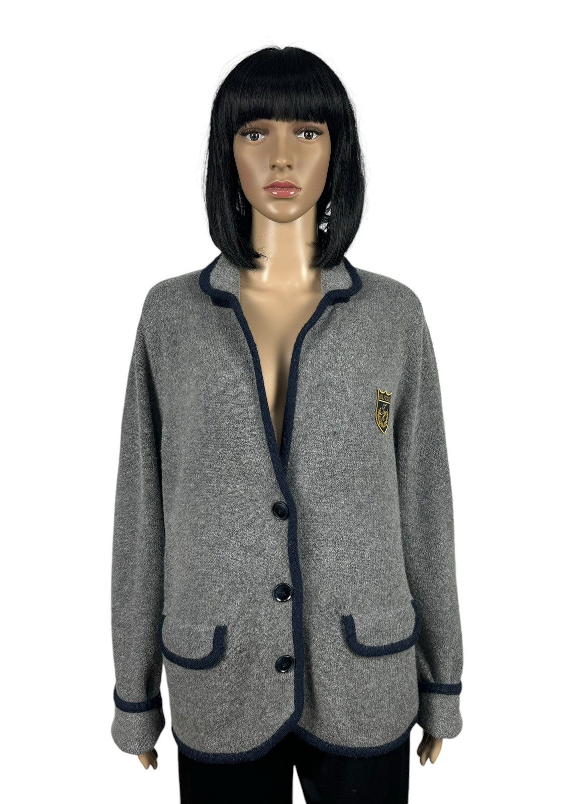 Tommy Hilfiger Tommy Hilfiger Wool-Cashmere Club Blazer size L Size L / US 10 / IT 46 - 1 Thumbnail
