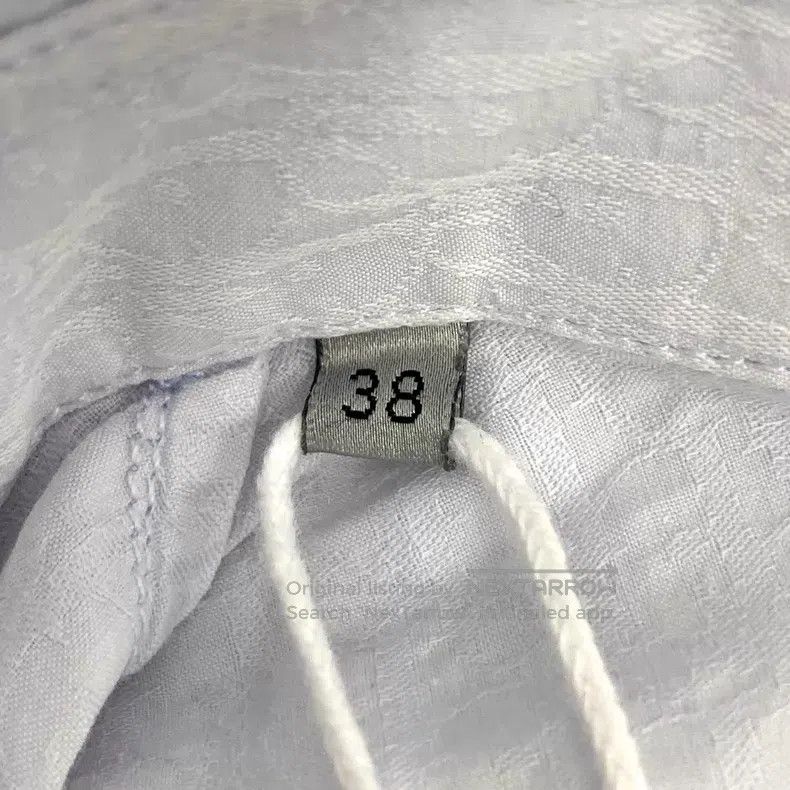 Dior Dior Size 38 Light blue logo dark pattern jacquart full pri Size US XXS / EU 40 - 6 Thumbnail