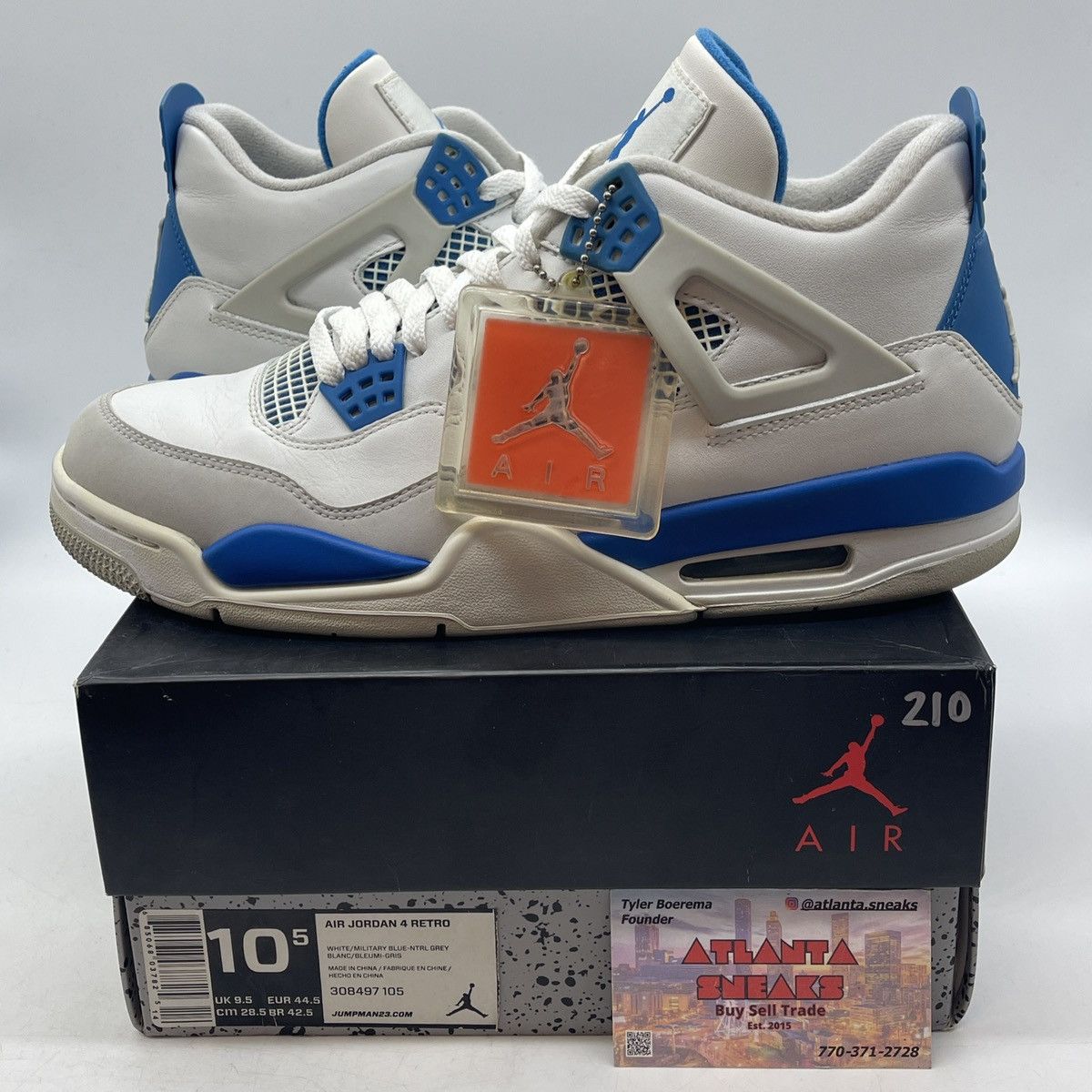 Jordan Brand Air Jordan military blue Size US 10.5 / EU 43-44 - 1 Thumbnail