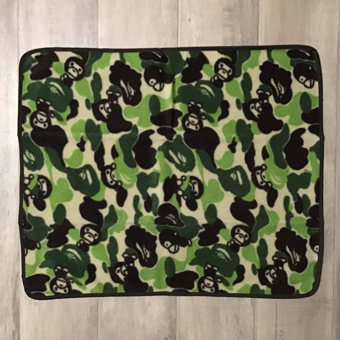 BAPE MILO ABC Camo Fleece Mini Blanket a bathing ape NIGO
