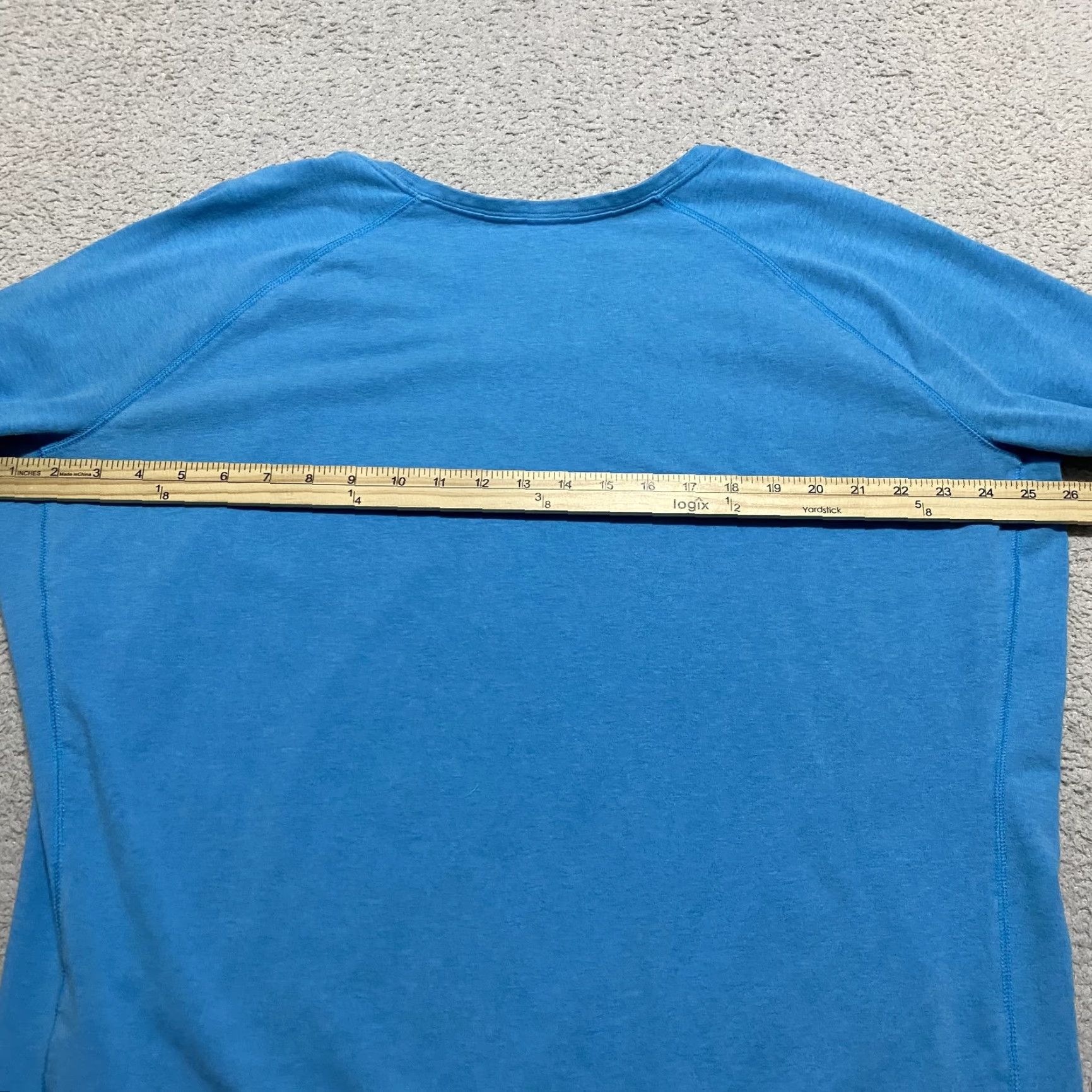 Nike Nike Dri-Fit Sweatshirt Womens XL Blue Light Weight Long Sleeve Round Neck Raglan Shirt Size XL / US 12-14 / IT 48-50 - 7 Thumbnail