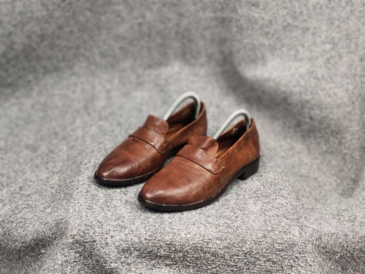 Other Gidigio Premium Design Classic brown Leather Loafers Shoes Size US 8.5 / IT 38.5 - 8 Thumbnail