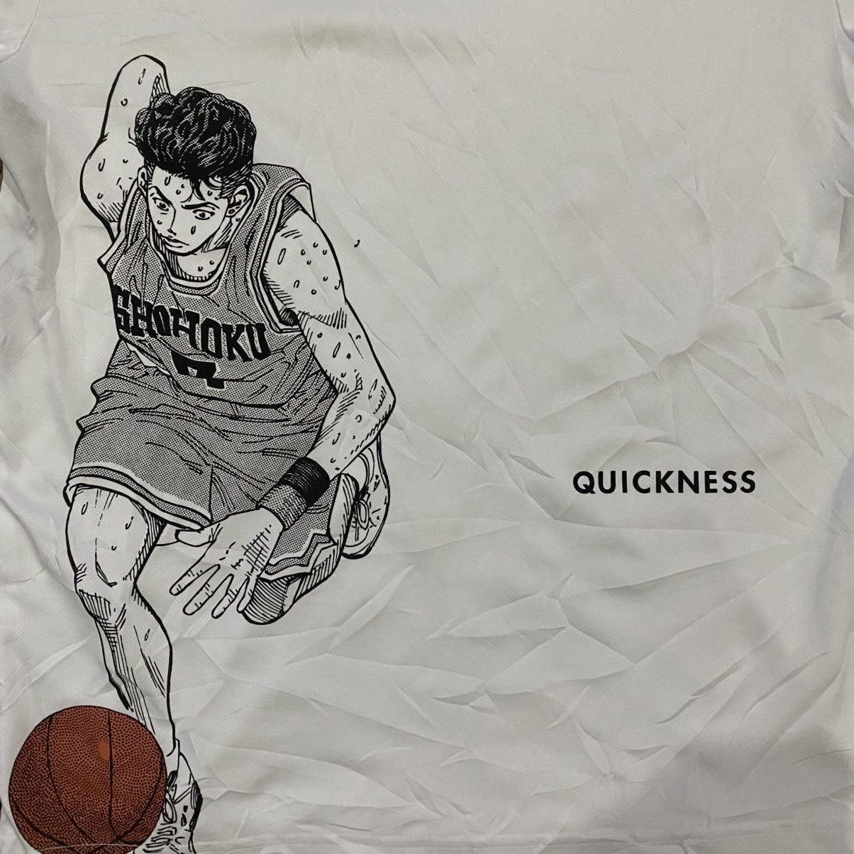 Anime VINTAGE SLAM DUNK JERSEY RYOTA MIYAGI QUICKNESS WHITE TSHIRT Size US M / EU 48-50 / 2 - 2 Thumbnail