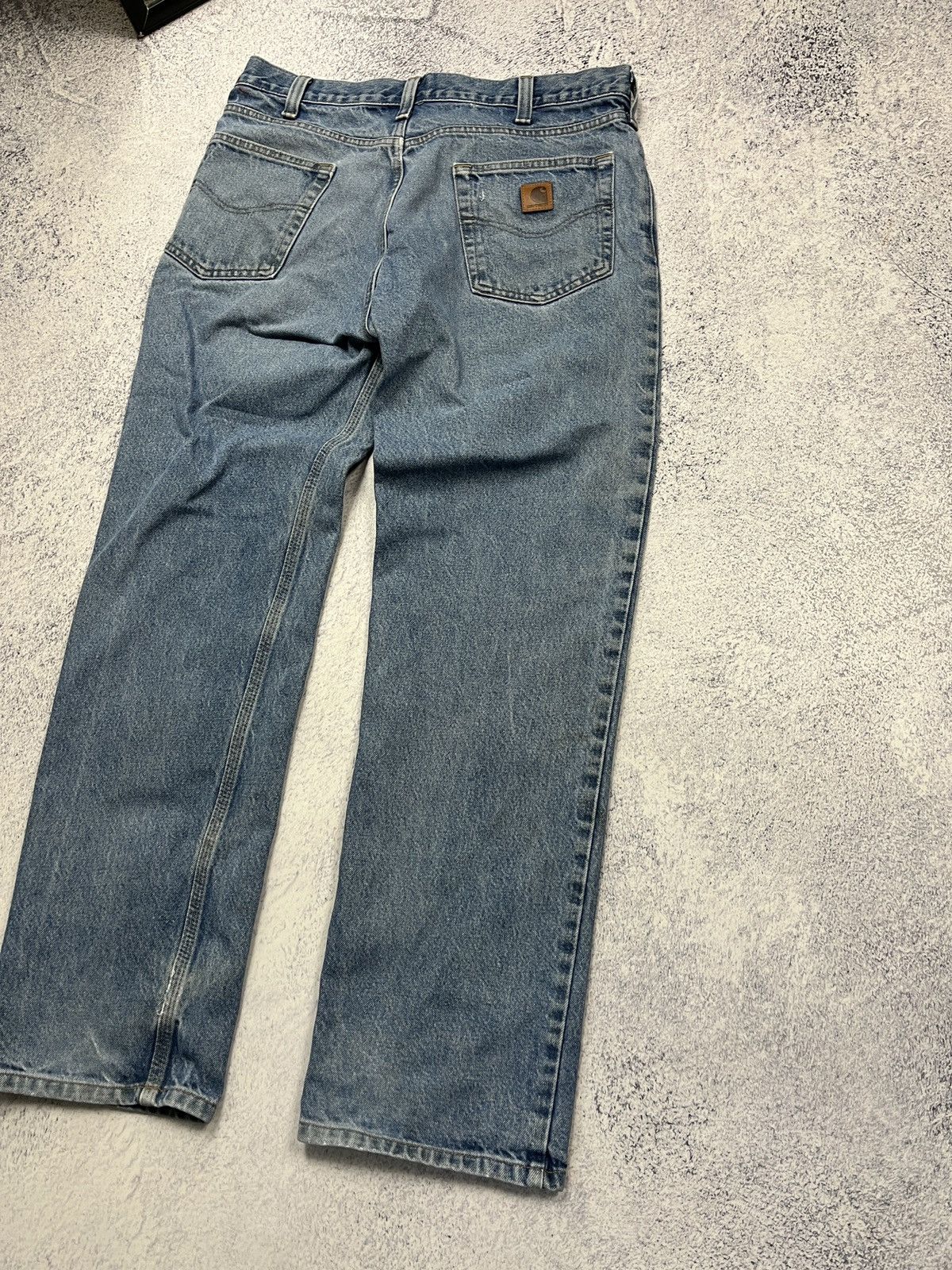 Carhartt Vintage Carhartt Jeans 34x32 Distressed Wash Workwear Y2K Size US 34 / EU 50 - 4 Thumbnail