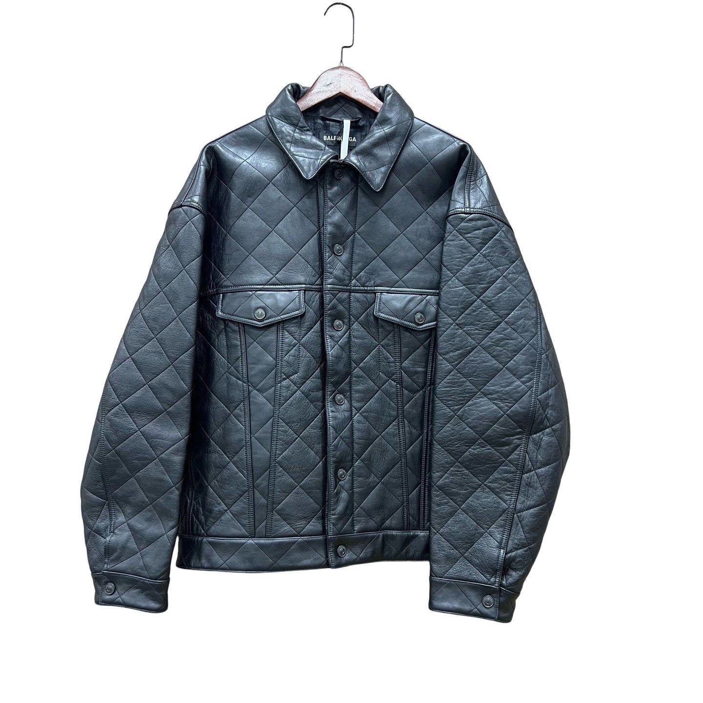 Balenciaga Balenciaga Quilted Leather Jacket Size 48 Size US M / EU 48-50 / 2 - 1 Thumbnail