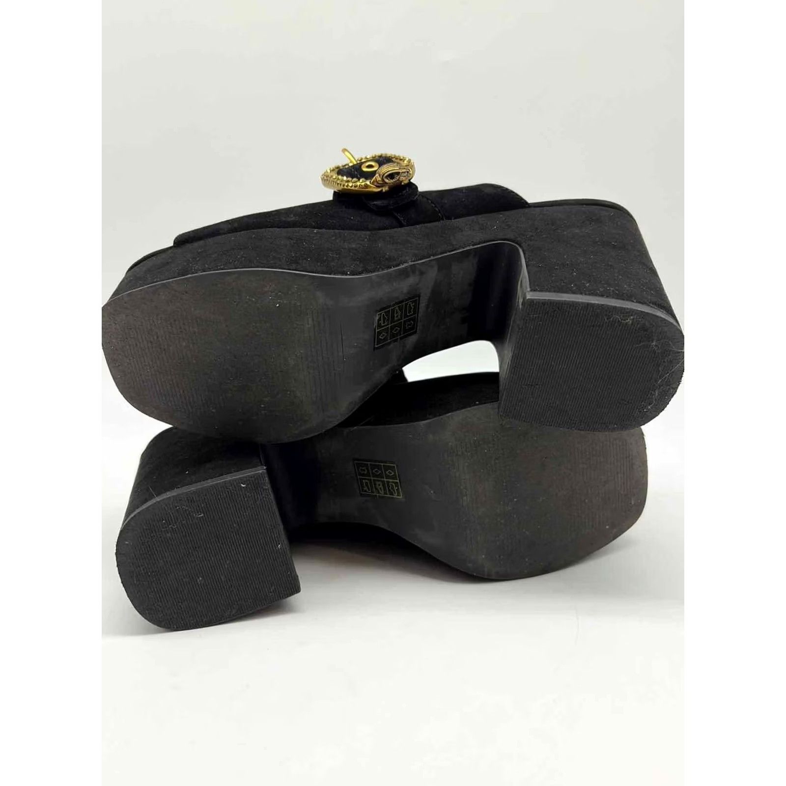 Kurt Geiger Kurt Geiger Black Size 40.5 Block Heels Size US 11 / IT 41 - 6 Thumbnail