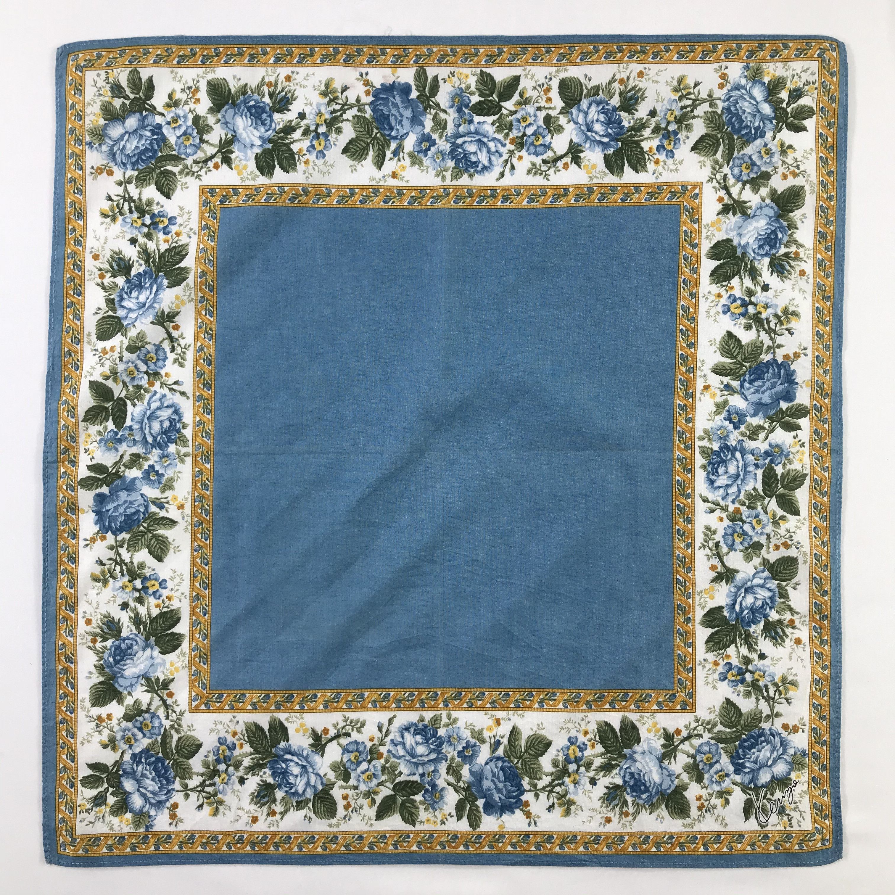 Kenzo × Vintage Kenzo Bandana / Handkerchief / Neckerchief - S523 Size ONE SIZE - 1 Thumbnail