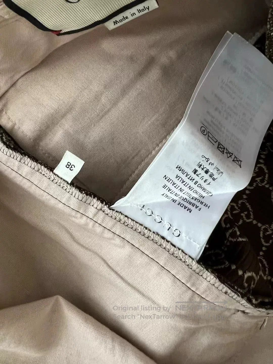 Gucci Gucci Logo Flared Loose Suit Pants. Size 37" - 5 Thumbnail
