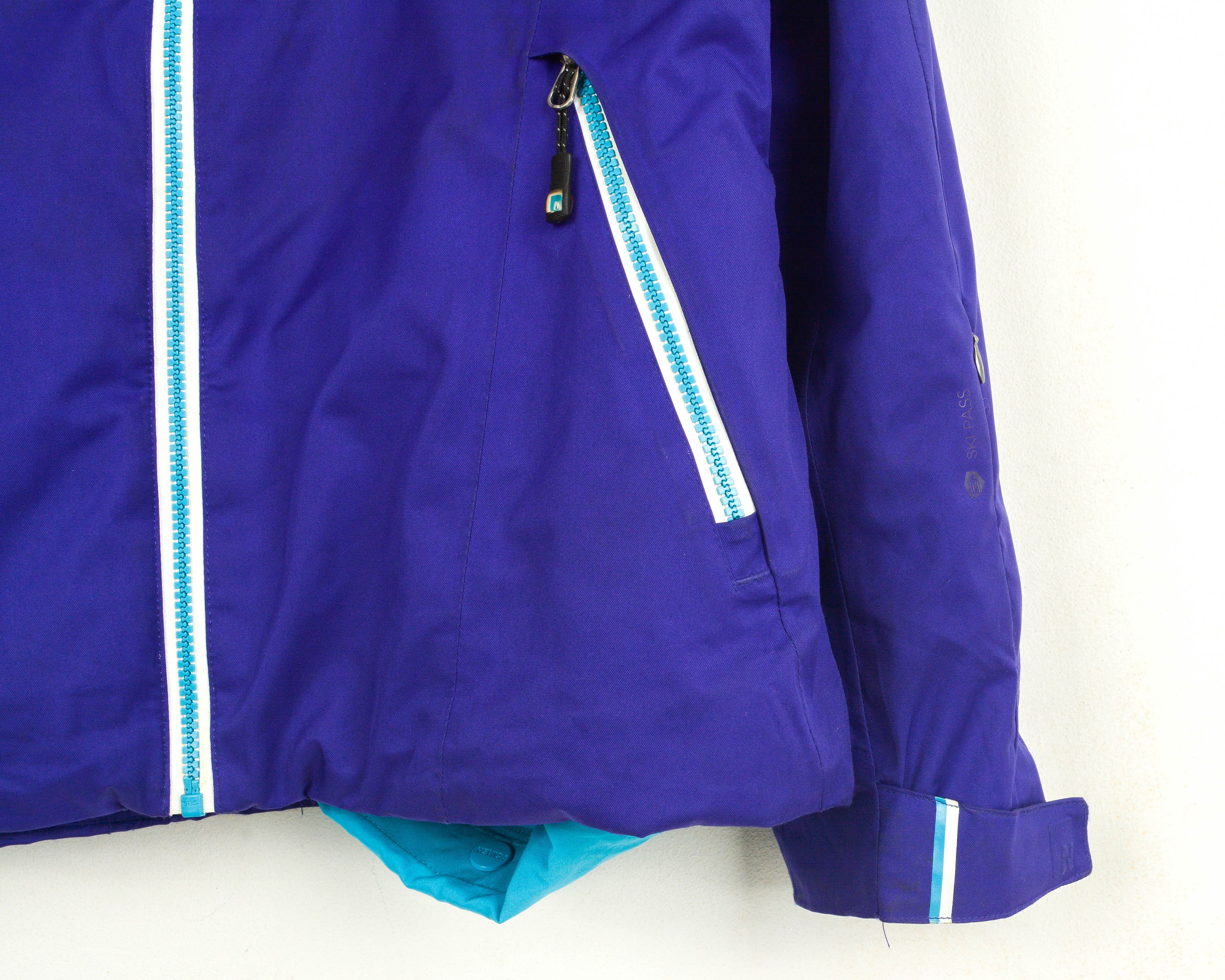 Nevica Women L Ski Jacket Coat Snowboarding UK 16 Hooded Winter Size L / US 10 / IT 46 - 3 Thumbnail