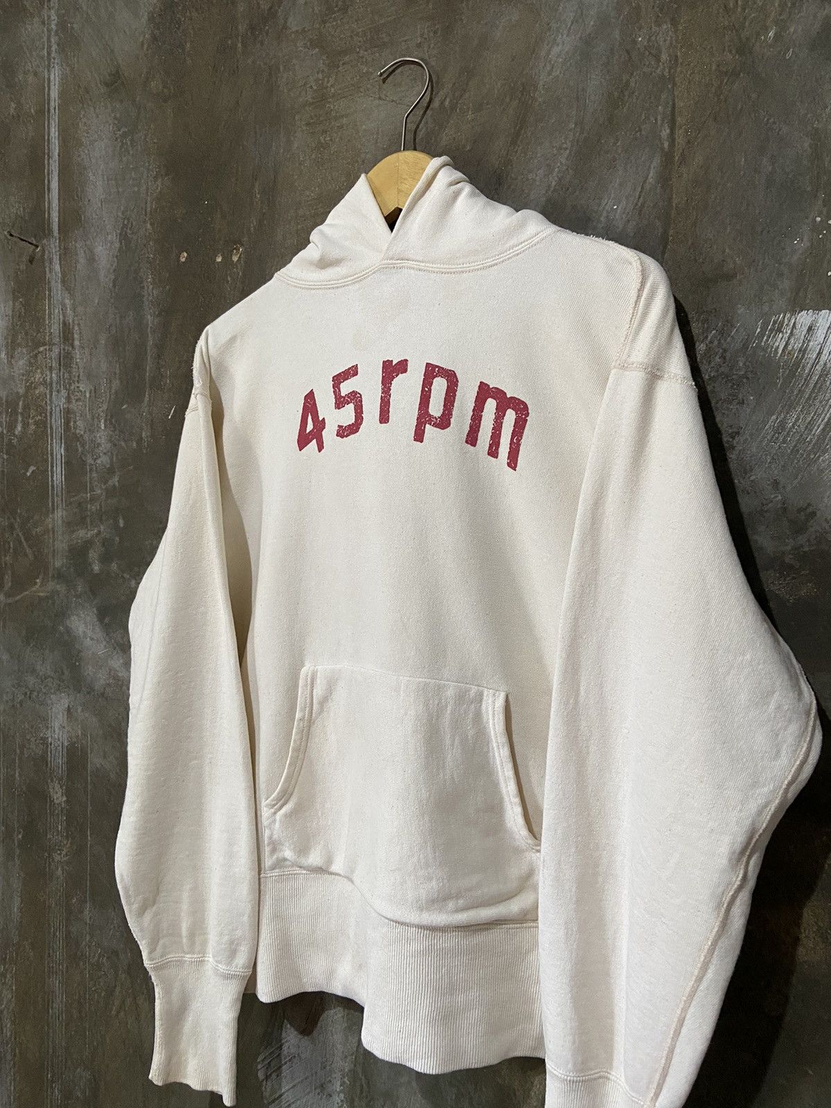 45rpm Vintage 45RPM Logo Hoodie Size US M / EU 48-50 / 2 - 3 Thumbnail