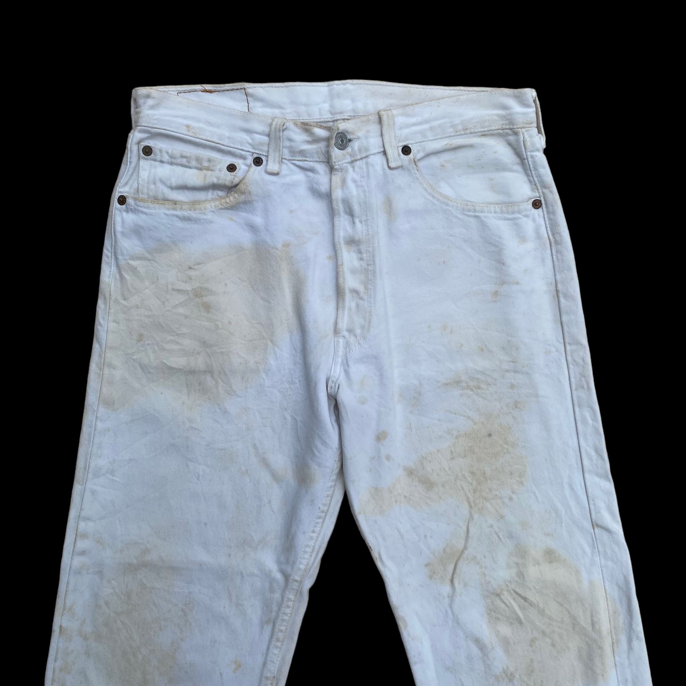 Levi's Vintage LEVI’S 501 Dirty Soil Style Denim Pants Made in USA Size US 31 - 2 Thumbnail
