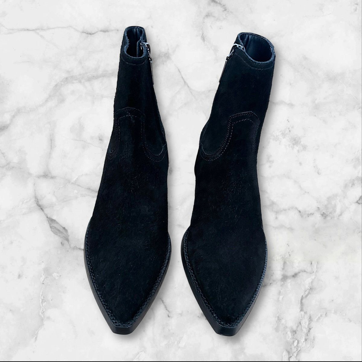 Saint Laurent Paris Saint Laurent Suede Lukas Boots Size US 7 / EU 40 - 2 Thumbnail