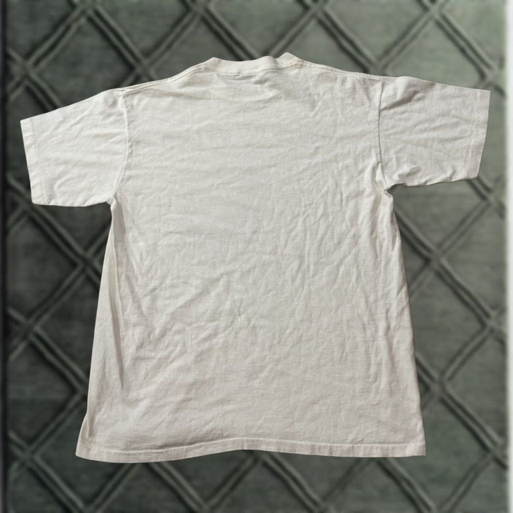 Vintage VINTAGE Living Epistles Shirt XL White Jesus Christ Church 90s Hip Hop Art Graphic Print Mens Short Sleeve Crew Neck Size US XL / EU 56 / 4 - 1 Thumbnail