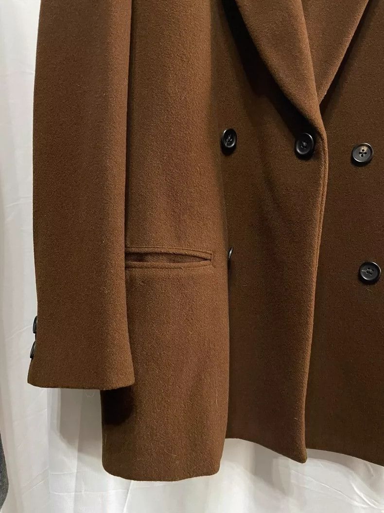 Yohji Yamamoto Yohji Yamamoto Double-breasted brown blazer jacket Size US S / EU 44-46 / 1 - 4 Thumbnail