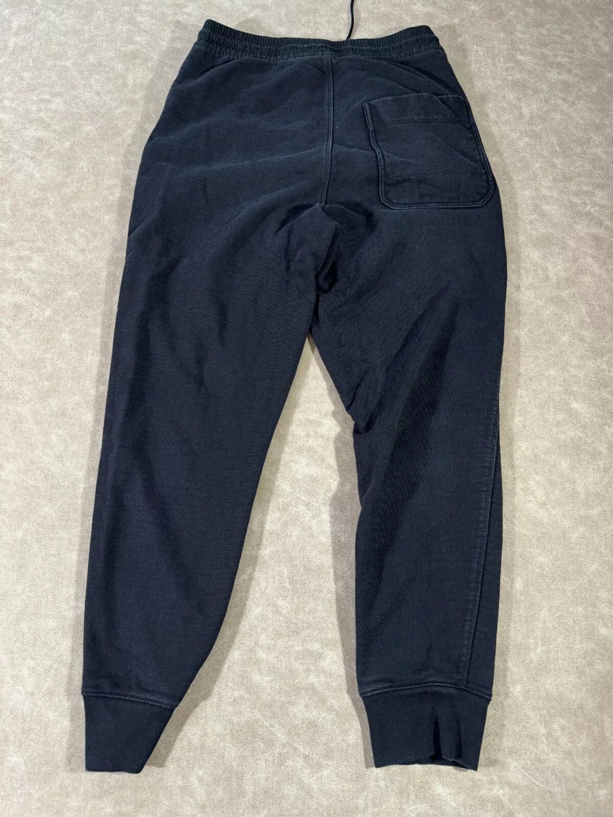 Y-3 Mens Track Pant Sweats y3 outlet M Navy Black Stripe Zip Jogger Relaxed Tie Pockets