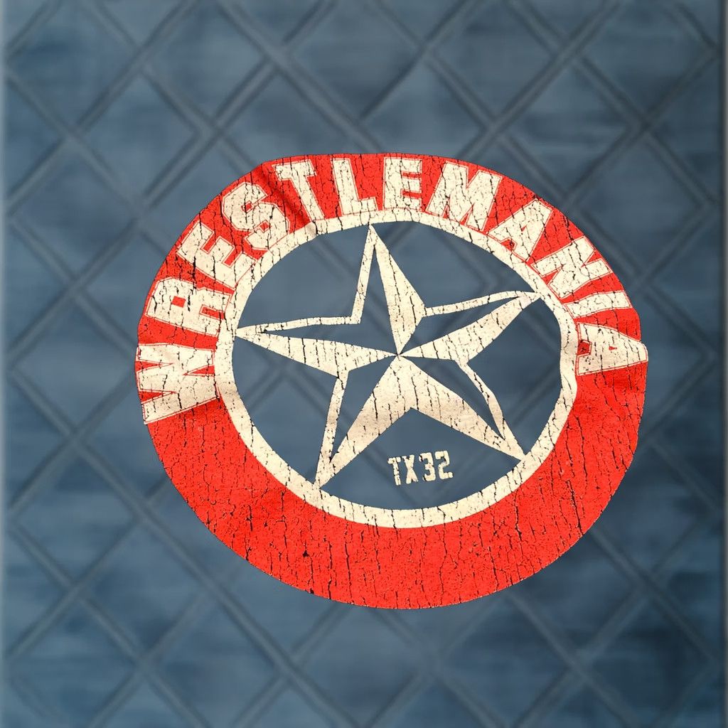 X-LARGE VINTAGE WWE Wrestlemania 32 TX 32 WWF Authentic T Shirt Black Large Size US L / EU 52-54 / 3 - 1 Thumbnail