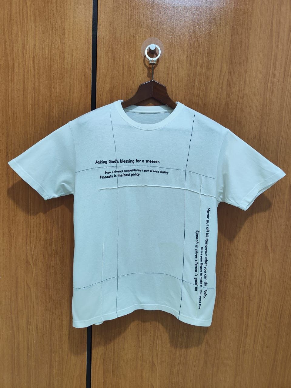 Vintage vintage god inspired shirt Size US L / EU 52-54 / 3 - 1 Thumbnail