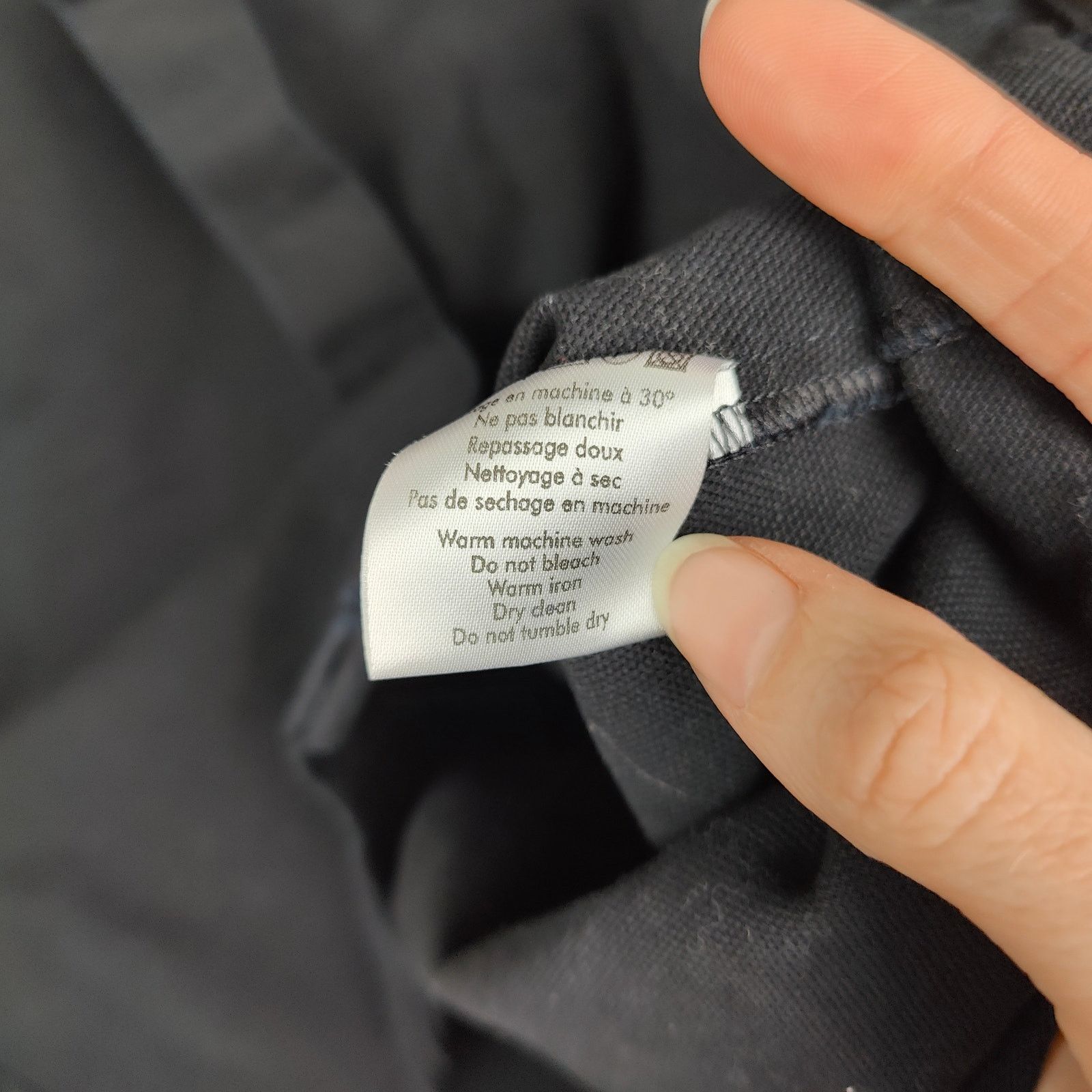 Other 13 Bonaparte Overshirt Small Black Twill Standing Collar Size US S / EU 44-46 / 1 - 6 Thumbnail