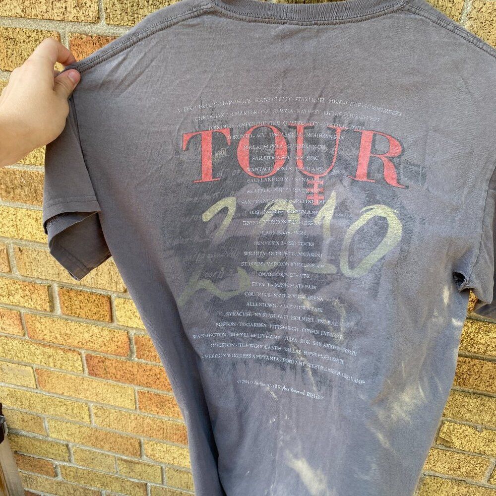 Vintage 2010 Rush Time Machine Tour Band Promo T Shirt Large Gray D Size US XL / EU 56 / 4 - 9 Thumbnail