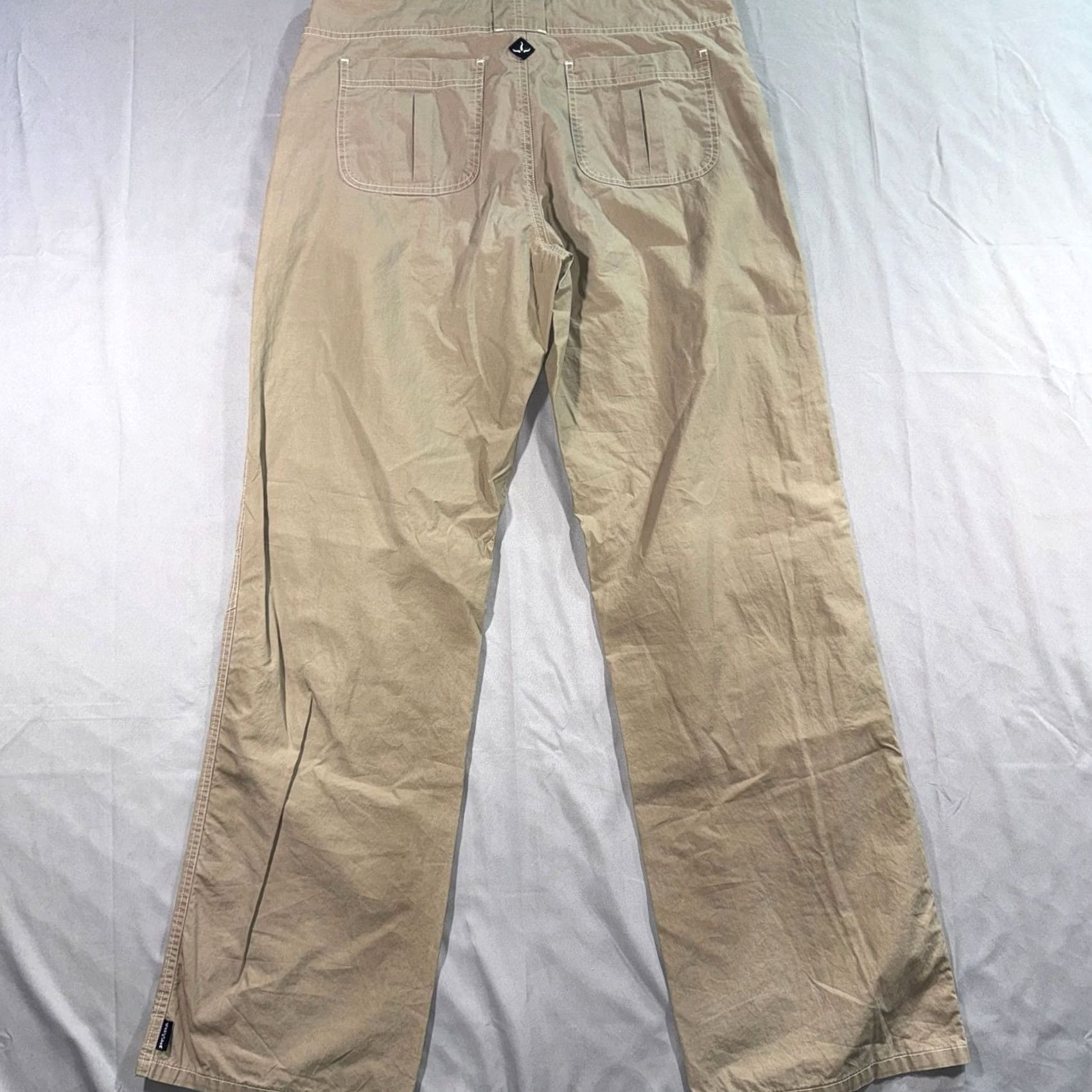 Prana Prana Women’s Cargo Pants Tan Medium Adjustable Waist Outdoor Straight Leg Size 32" / US 10 / IT 46 - 3 Thumbnail