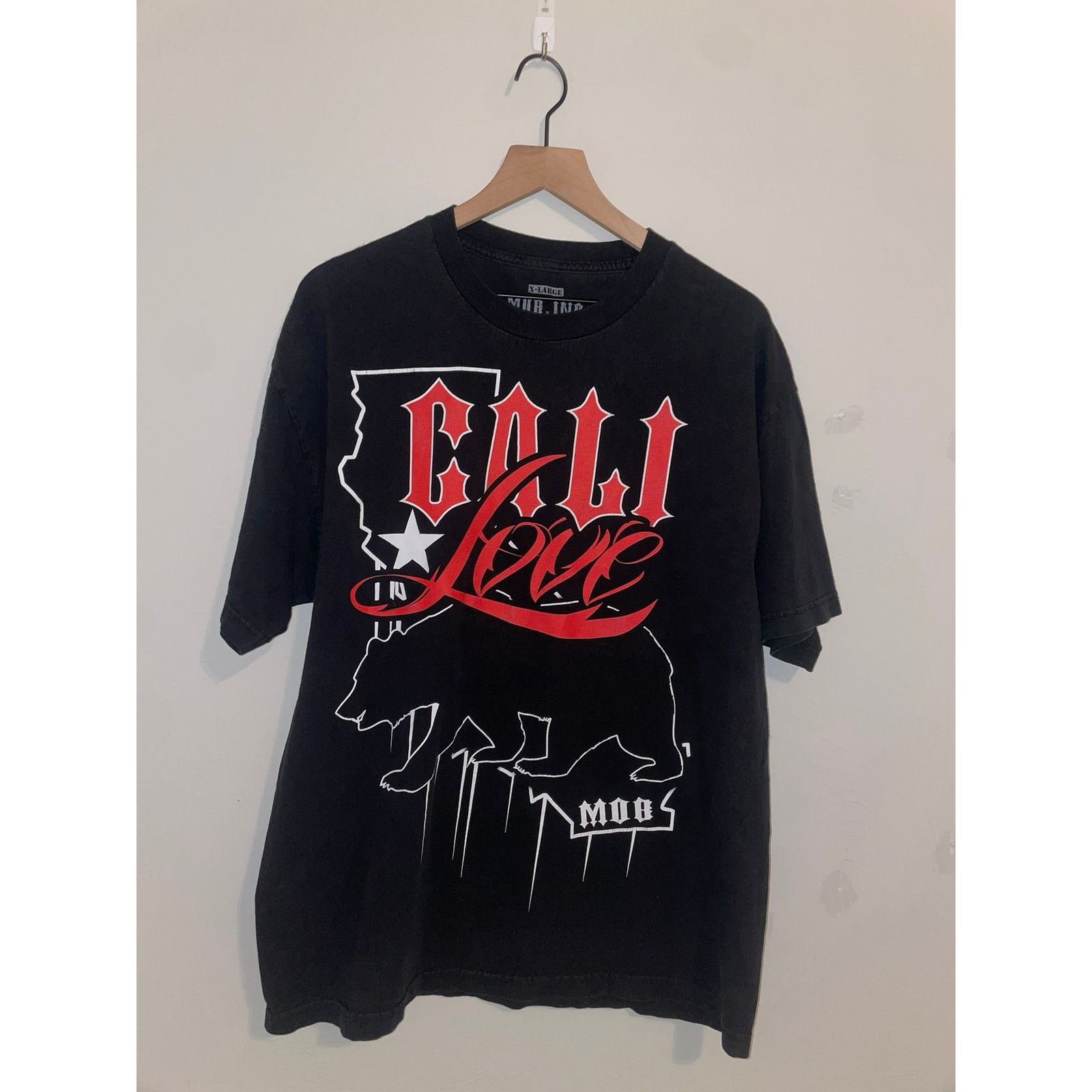 Other Cali Love Shirt Mob Inc California Black Graphic Tee X-Large Size US XL / EU 56 / 4 - 2 Thumbnail