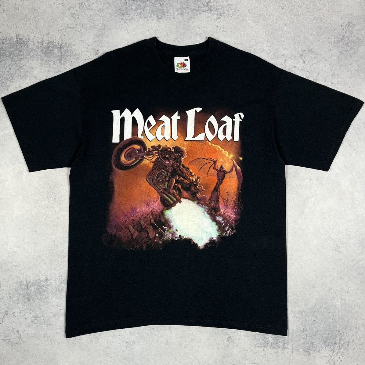 Band Tees Vintage Meat Loaf Rare Tour Rock Band T Shirt 00’s Size US L / EU 52-54 / 3 - 2 Thumbnail