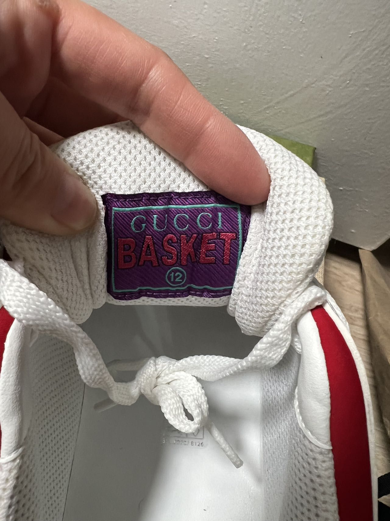 Gucci MEN Gucci Basket White Demetra Size US 12.5 / EU 45-46 - 4 Thumbnail