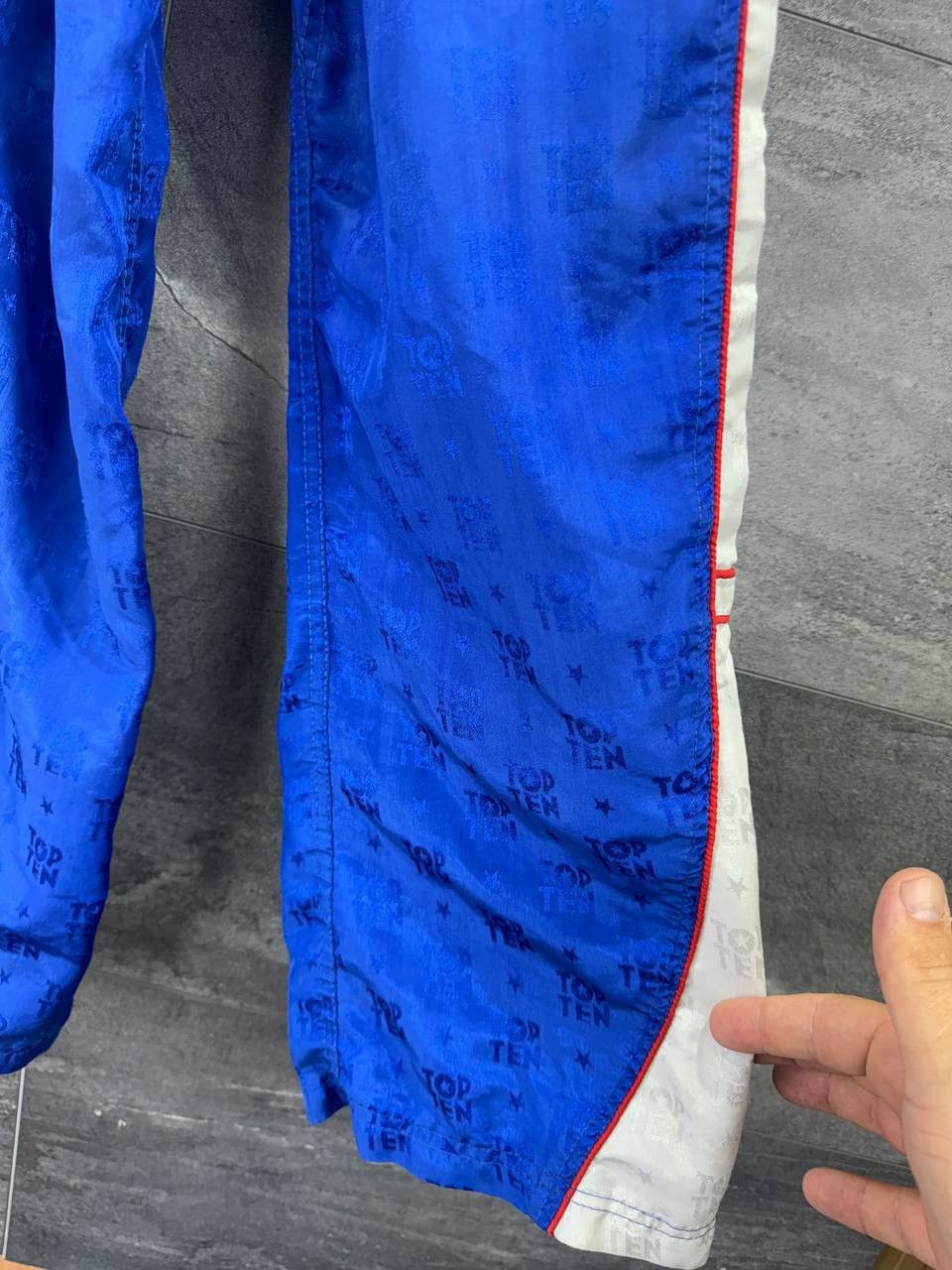 Vintage TOP TEN Kickboxing Mens Track Pants Straight Size S Size US 30 / EU 46 - 7 Thumbnail