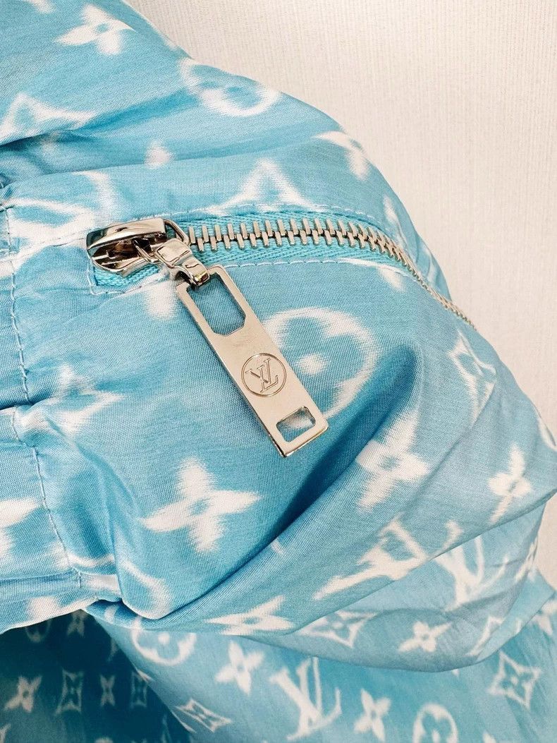 Louis Vuitton Louis Vuitton Monogram Pattern Track Pants- Size 35" - 4 Thumbnail