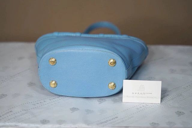 Other BKC Baby Blue Calfskin Tote Bag Vintage Size ONE SIZE - 5 Thumbnail