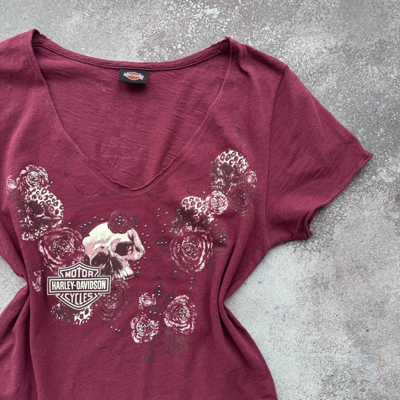 Harley Davidson Harley Davidson Y2K Woman’s Vintage T-Shirt Size S / US 4 / IT 40 - 5 Thumbnail