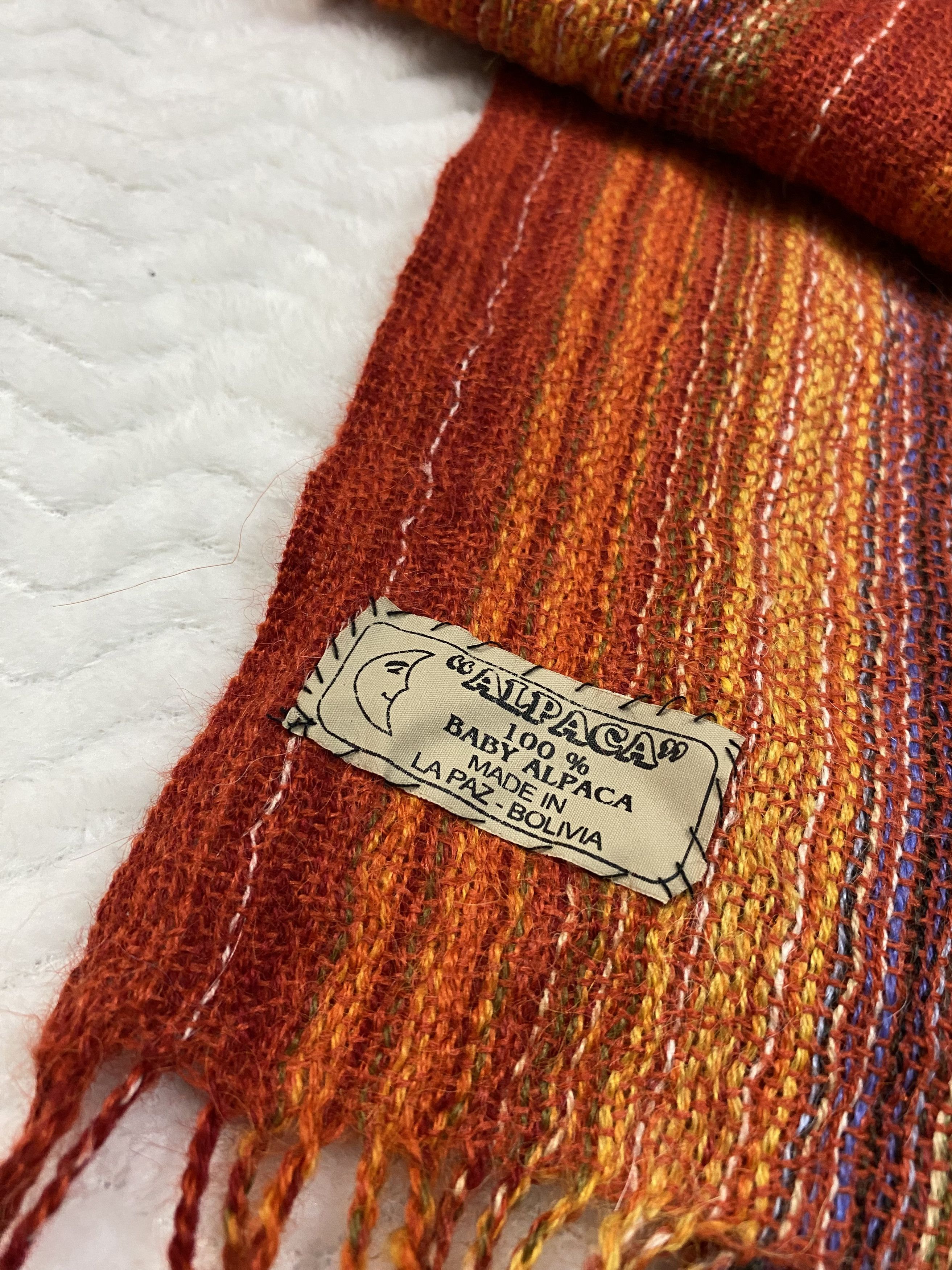 Vintage "BABY ALPACA" SCARF Size ONE SIZE - 2 Thumbnail