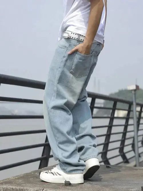 Jean Kumiko x Jingu Casual Skate Baggy Denim Jeans Loose 2000s Size US 32 / EU 48 - 8 Thumbnail