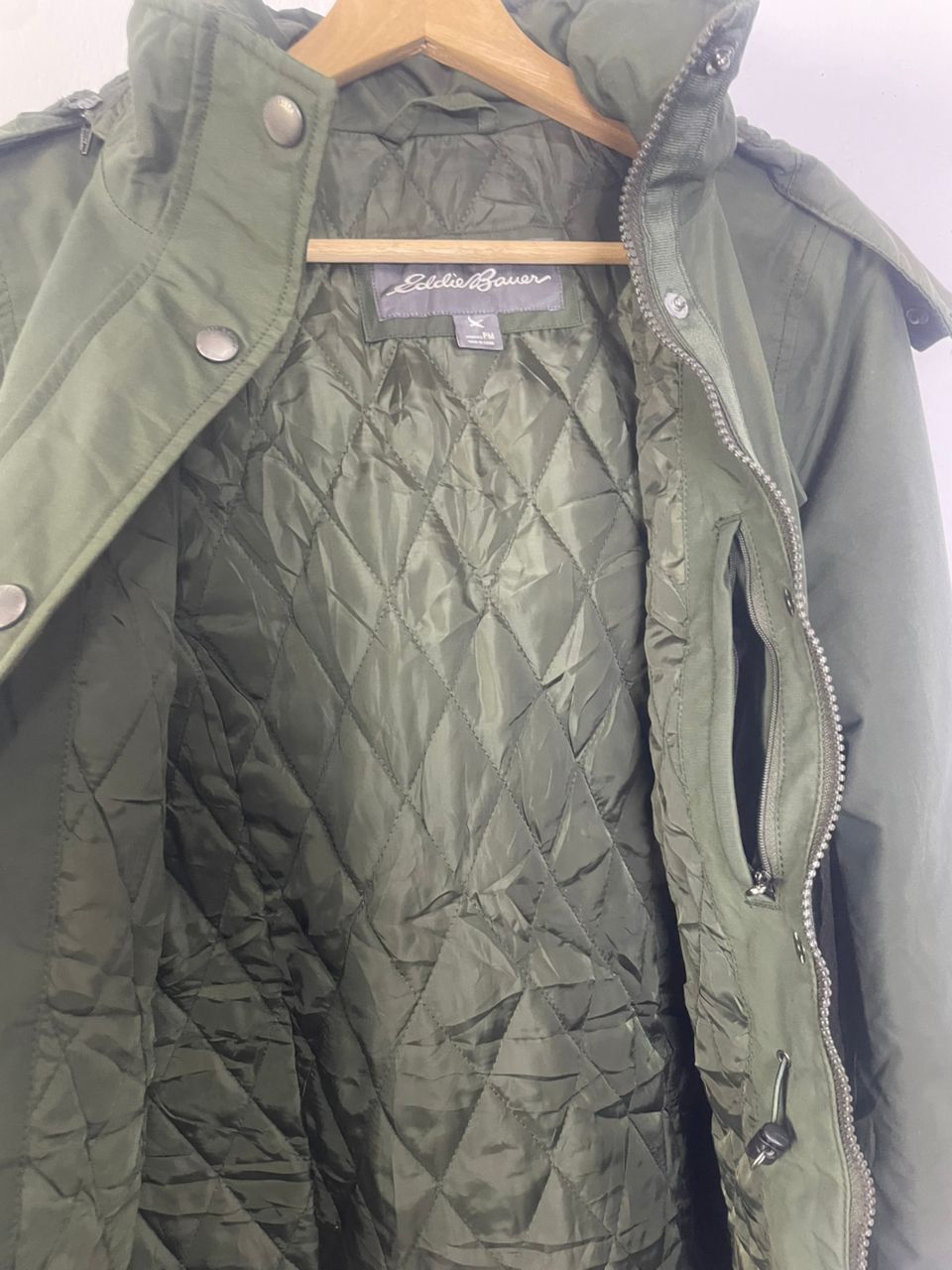 Designer × Eddie Bauer Eddie Bauer Women Parka Jacket Size L / US 10 / IT 46 - 15 Thumbnail