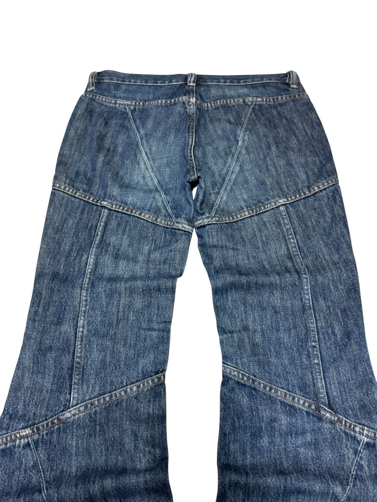Diesel DIESEL INDUSTRY Flared Reconstructed Low Rise Denim Size US 28 / EU 44 - 11 Thumbnail