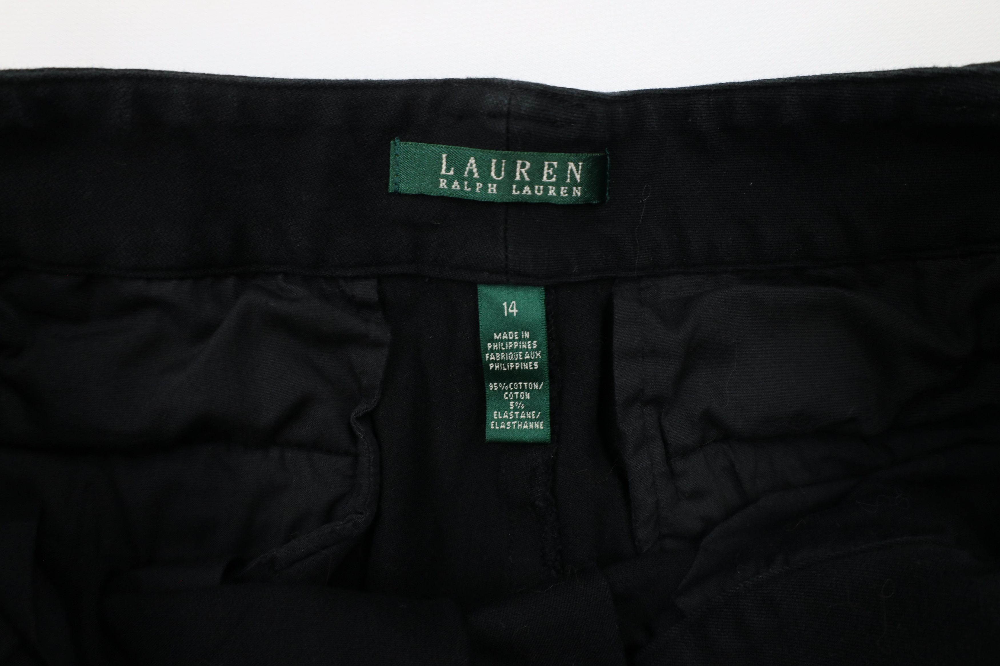 Ralph Lauren × Vintage Vintage 90s Ralph Lauren Side Buckle Stretch Cargo Pants Size 36" / US 14 / IT 50 - 8 Thumbnail