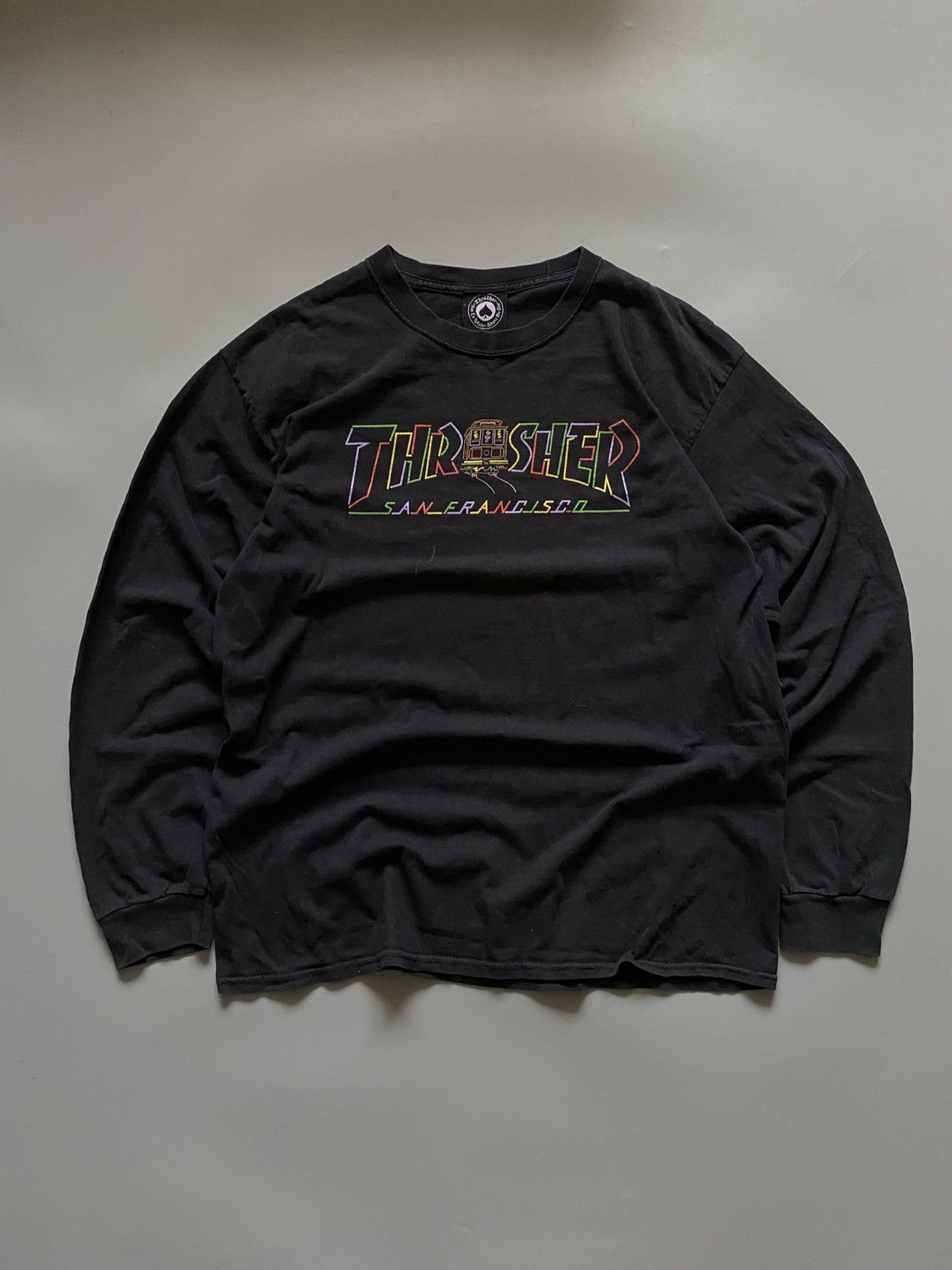 Trasher skateboard vintage 90s long sleeve