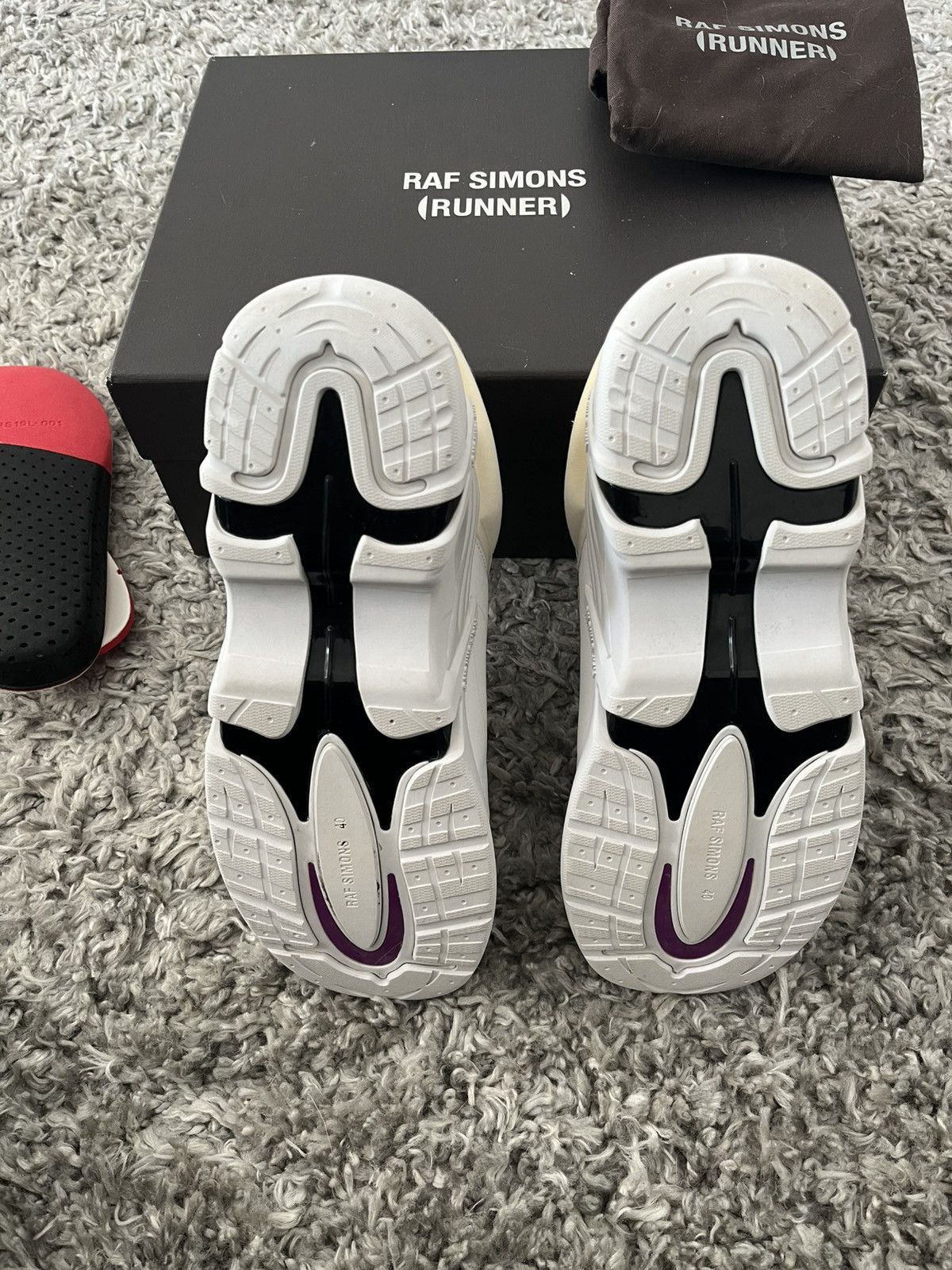 Raf Simons Raf Simons Runner White Antei Size US 7 / EU 40 - 5 Thumbnail