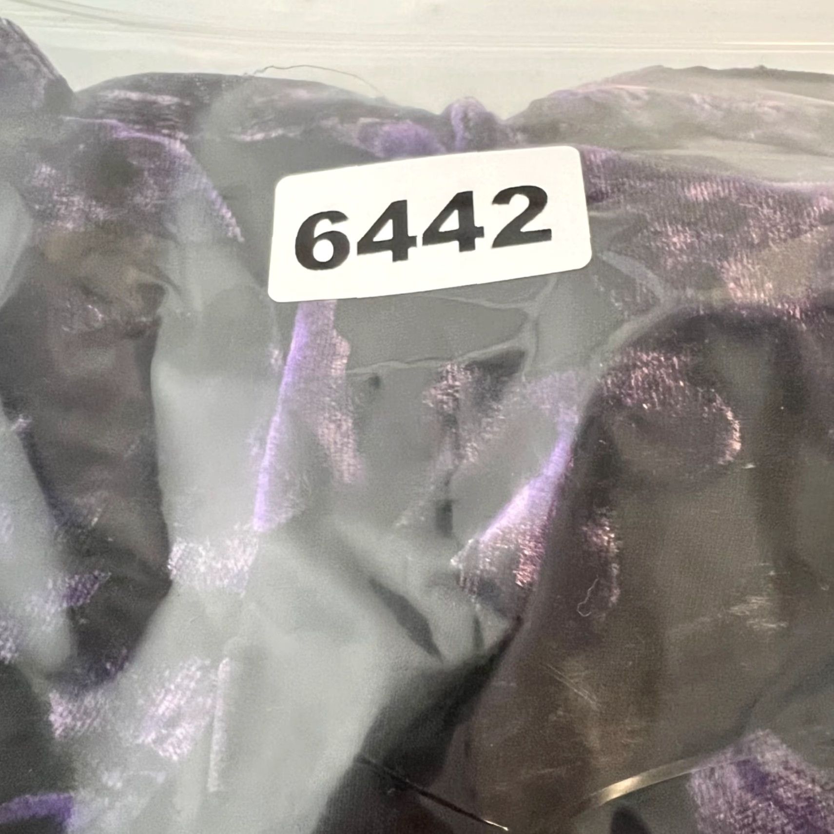 Zara Zara Womens Medium Floral Velvet Sheer Purple & Black Long-Sleeve Tunic Dress Size M / US 6-8 / IT 42-44 - 8 Thumbnail