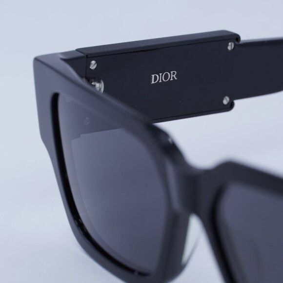 Dior 🕶️ New Dior CD SU 16A0 Sunglasses - Black Frame, Smoke Size ONE SIZE - 9 Thumbnail