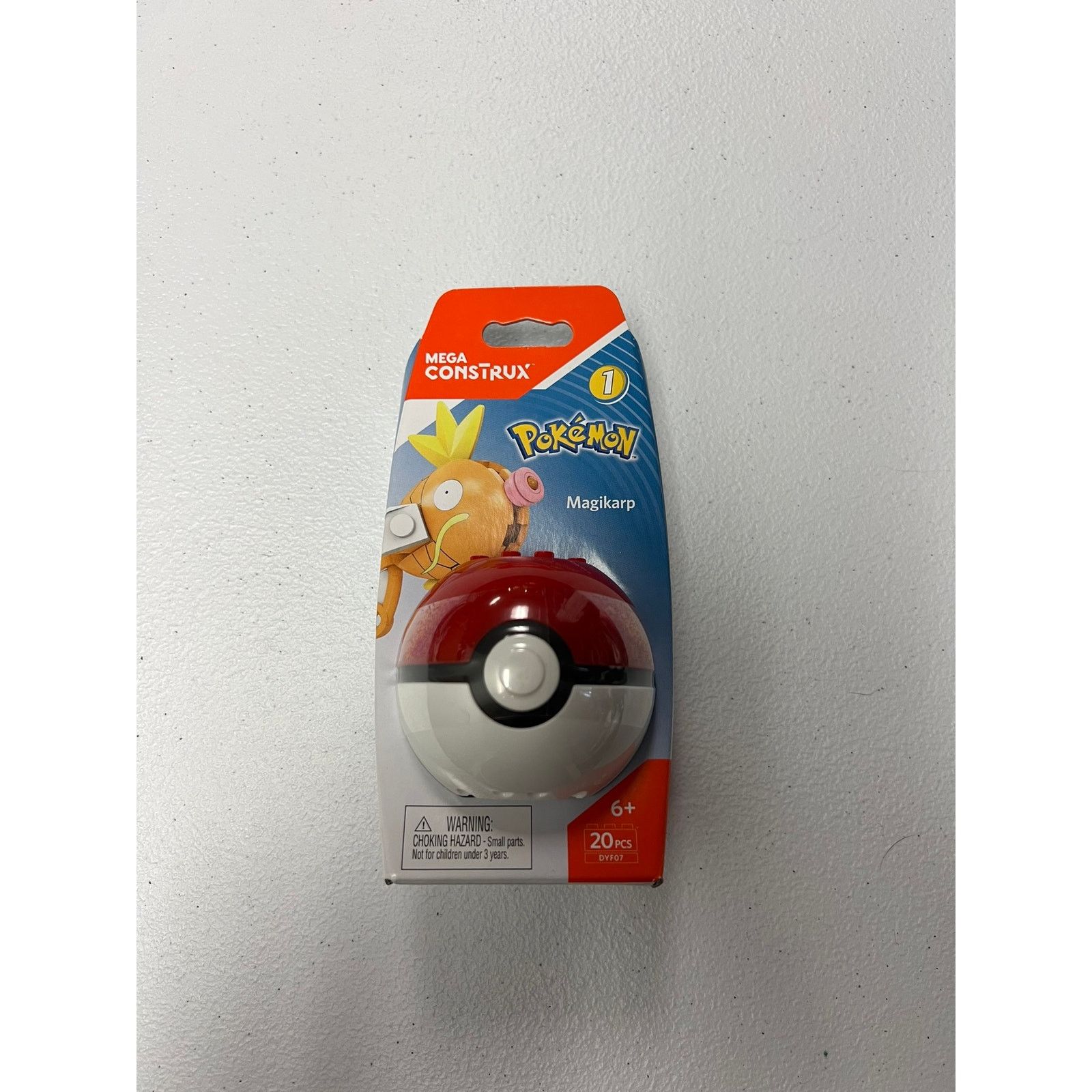 Pokemon Mega Construx Pokemon Magikarp 20 Pieces Building Set NEW Size ONE SIZE - 1 Thumbnail