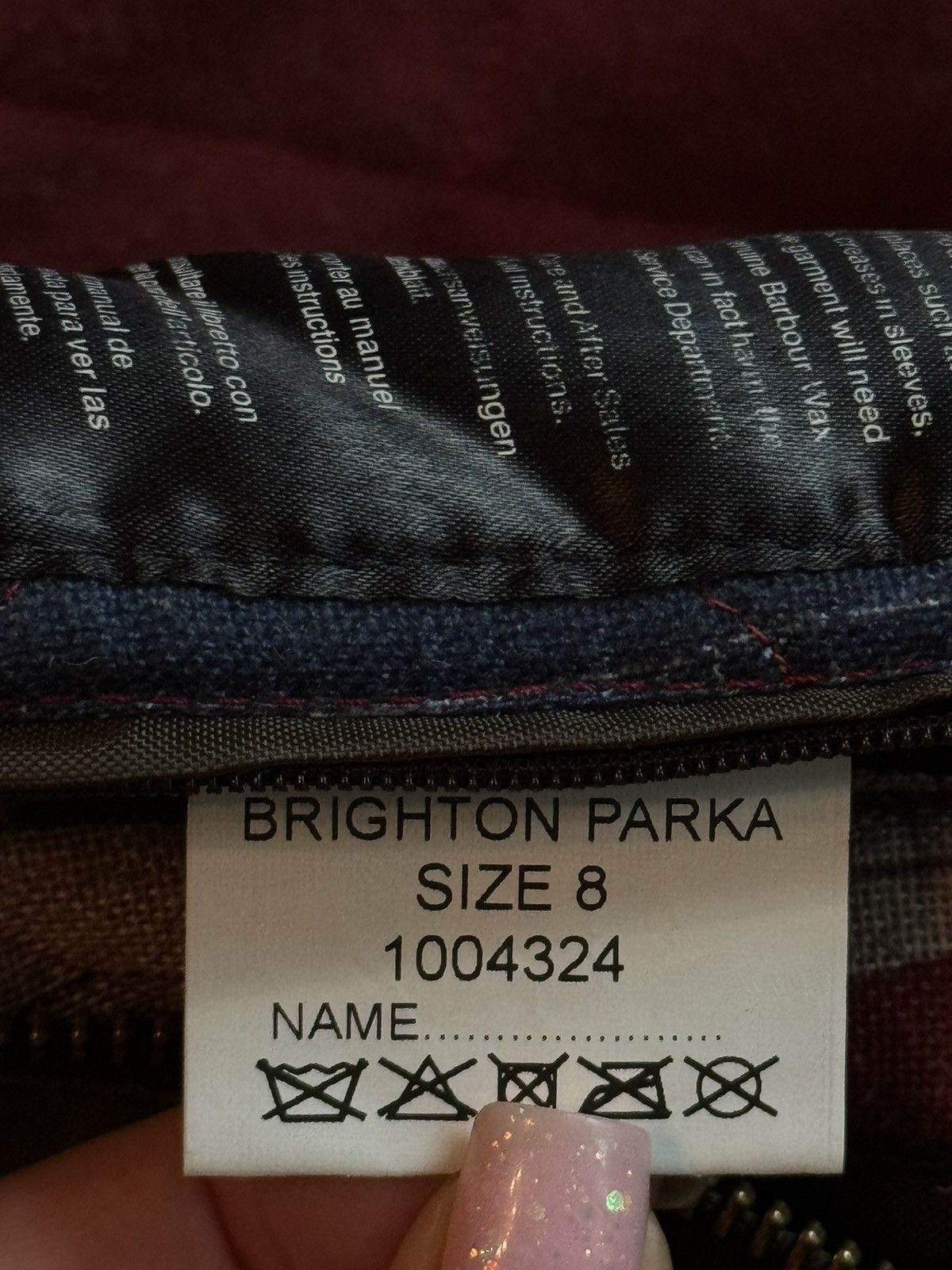 Barbour × Designer Barbour Brighton parka waxed faded jacket Size S / US 4 / IT 40 - 12 Thumbnail