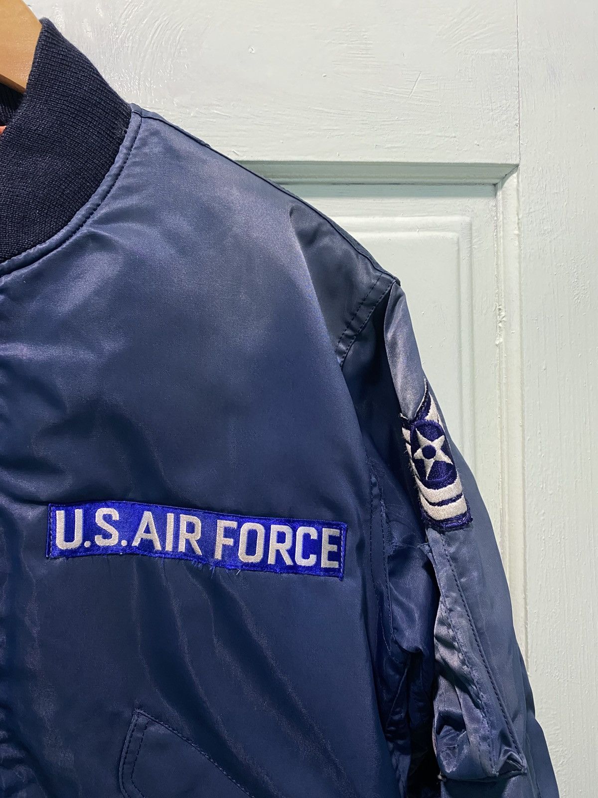Alpha Industries Vintage USAF Field Bomber Jacket Size US S / EU 44-46 / 1 - 4 Thumbnail