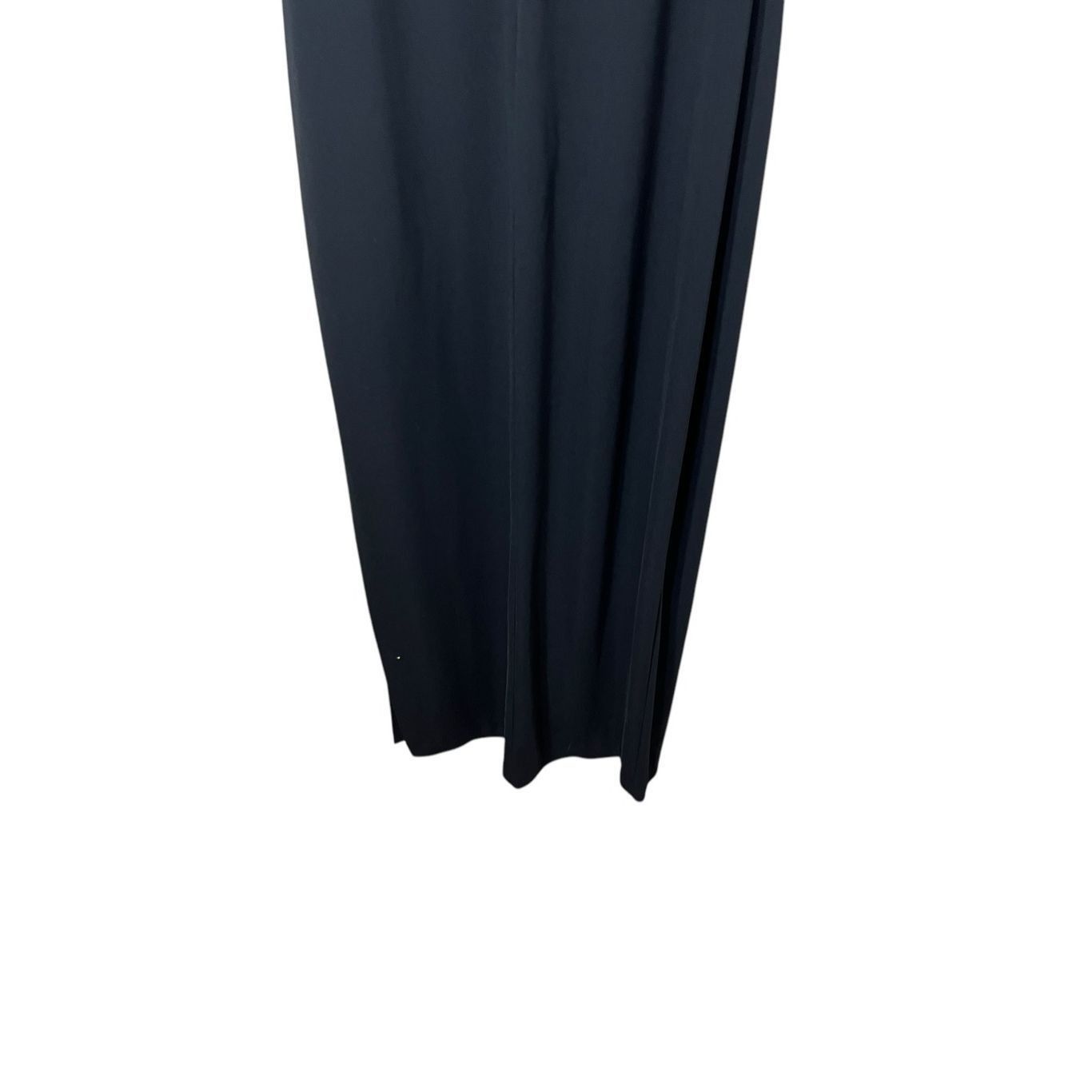 Other Vintage Arianna By Rachel Kaye Y2K Black Maxi Gown Embroider Size L / US 10 / IT 46 - 9 Thumbnail