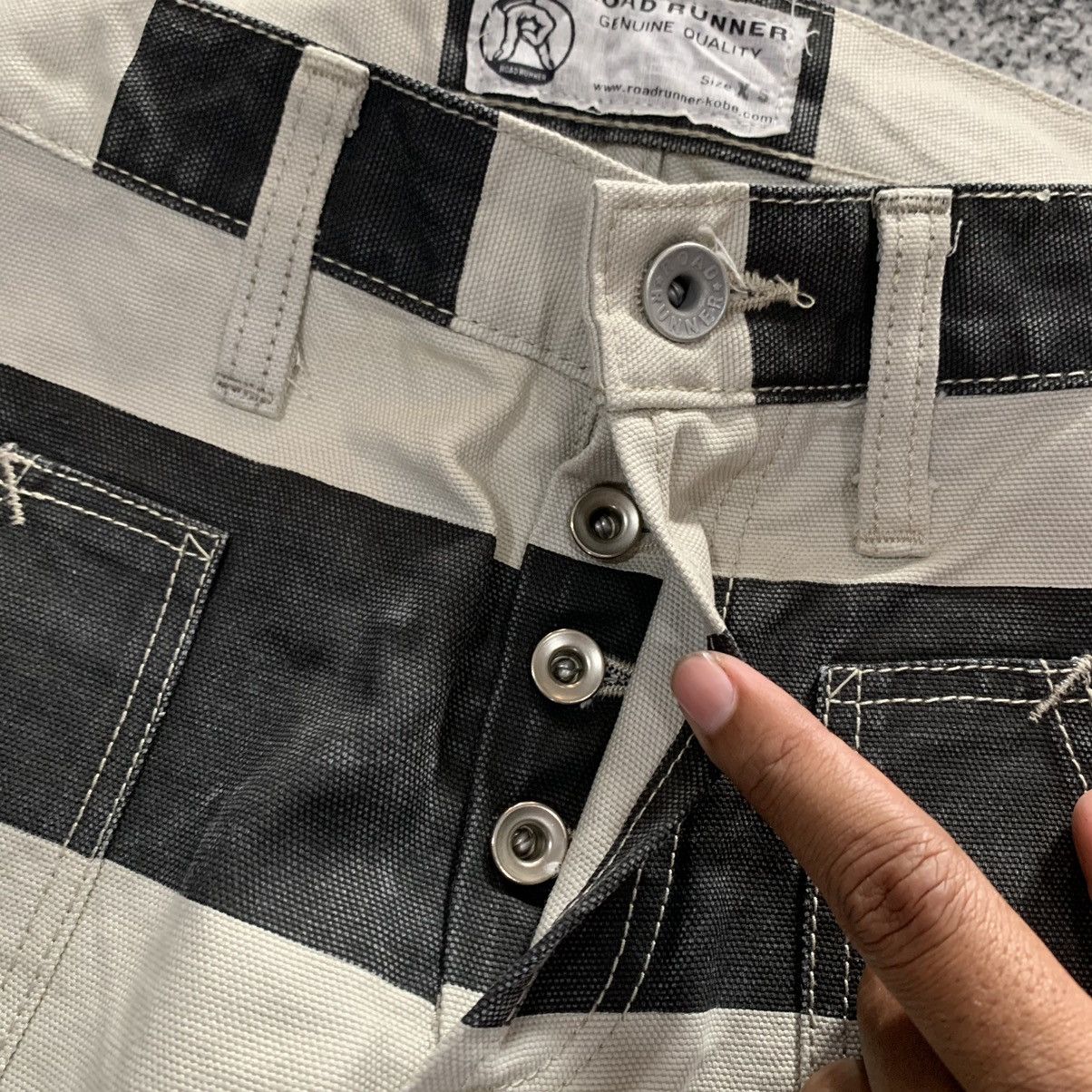 Japanese Brand Road Runner Kobe🇯🇵 Prisoner Canvas Bikers Pants Size US 28 / EU 44 - 7 Thumbnail