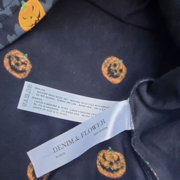 Vintage Denim & Flower Ricky Singh Fall Halloween Spooky (Costume) S Size US XL / EU 56 / 4 - 5 Thumbnail