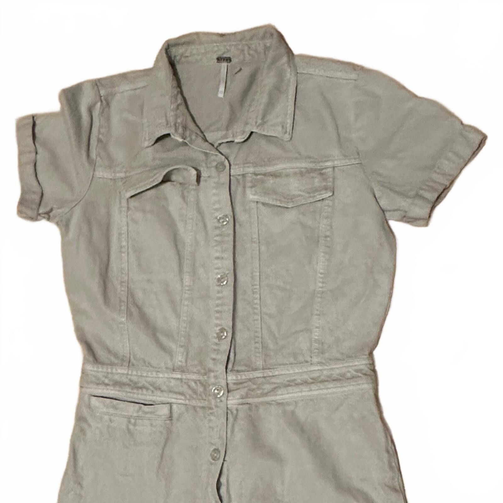 Other NWOT light green utility jumpsuit Size 26" / US 2 / IT 38 - 4 Thumbnail