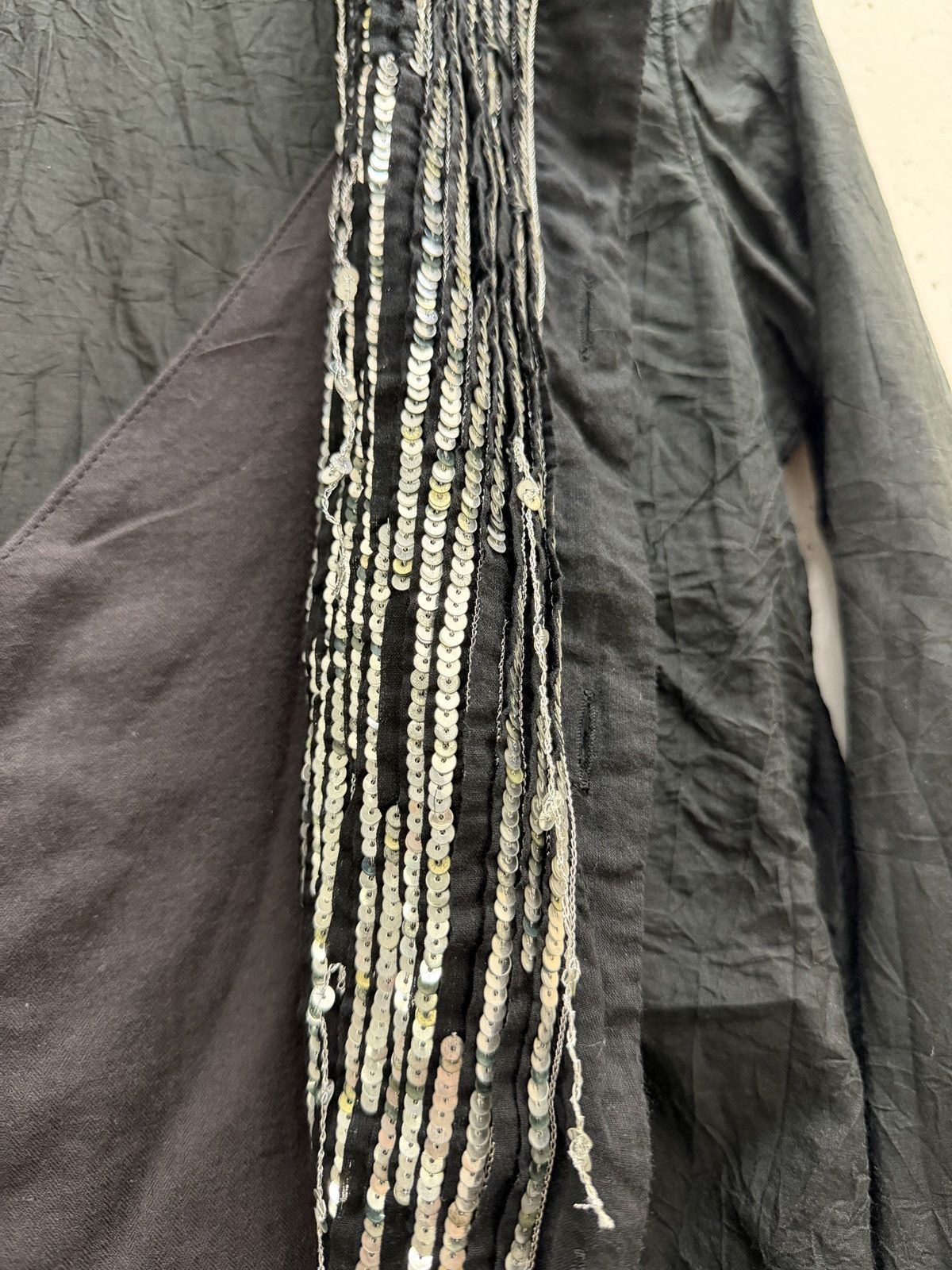 If Six Was Nine If Six Was Nine Sequin Deconstructed Layered Shirt Size S / US 4 / IT 40 - 9 Thumbnail