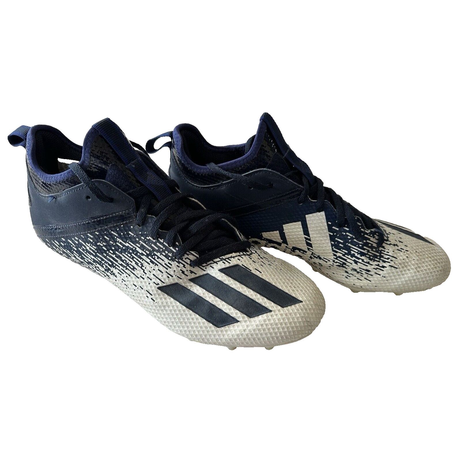Adidas ADIDAS Adizero Scorch Football Cleats sz 11.5 White/ Blue Size US 11.5 / EU 44-45 - 1 Thumbnail